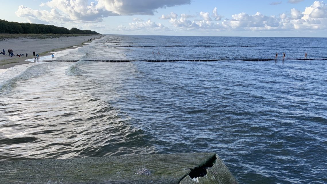 Das Meer ist wunderschön